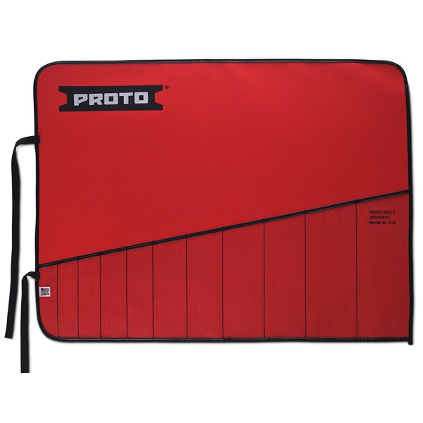 Proto Red Canvas 11-Pocket Tool Roll J25TR44C
